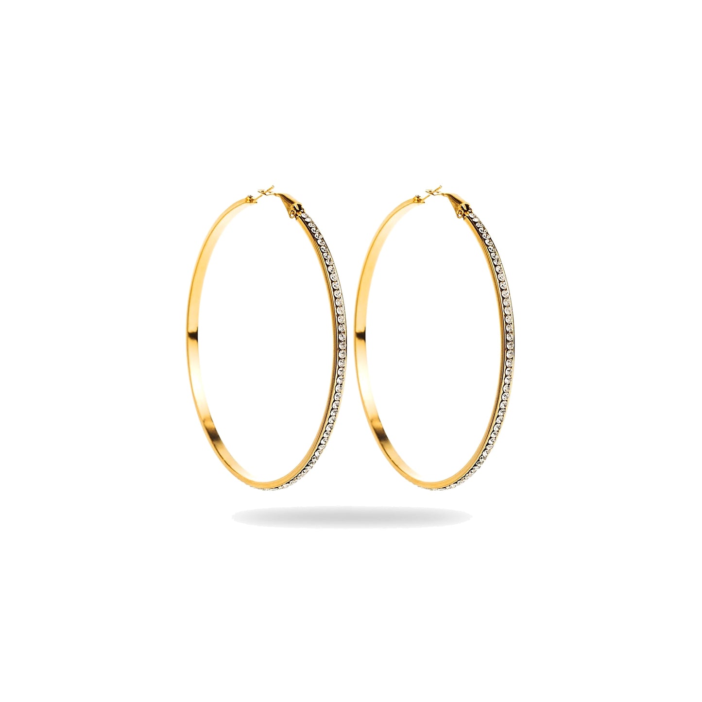 Boucles d'oreilles strass
