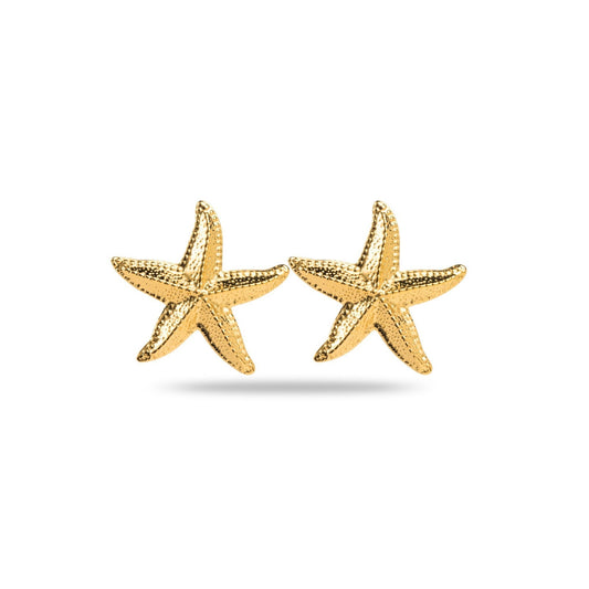 Boucles d'Oreilles Etoile de Mer