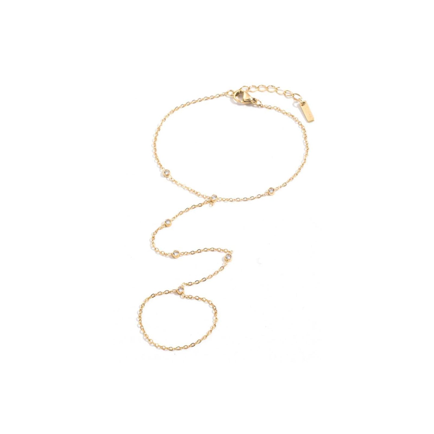 Bracelet Chaîne de Main Minimaliste